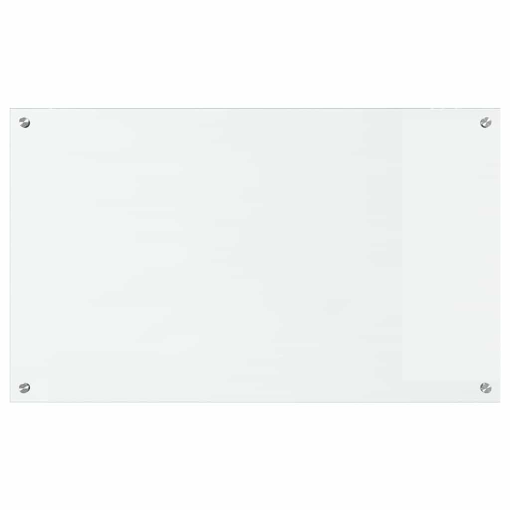 vidaXL Panel kuchenny przezroczysty 100 x 60 cm szkło hartowane