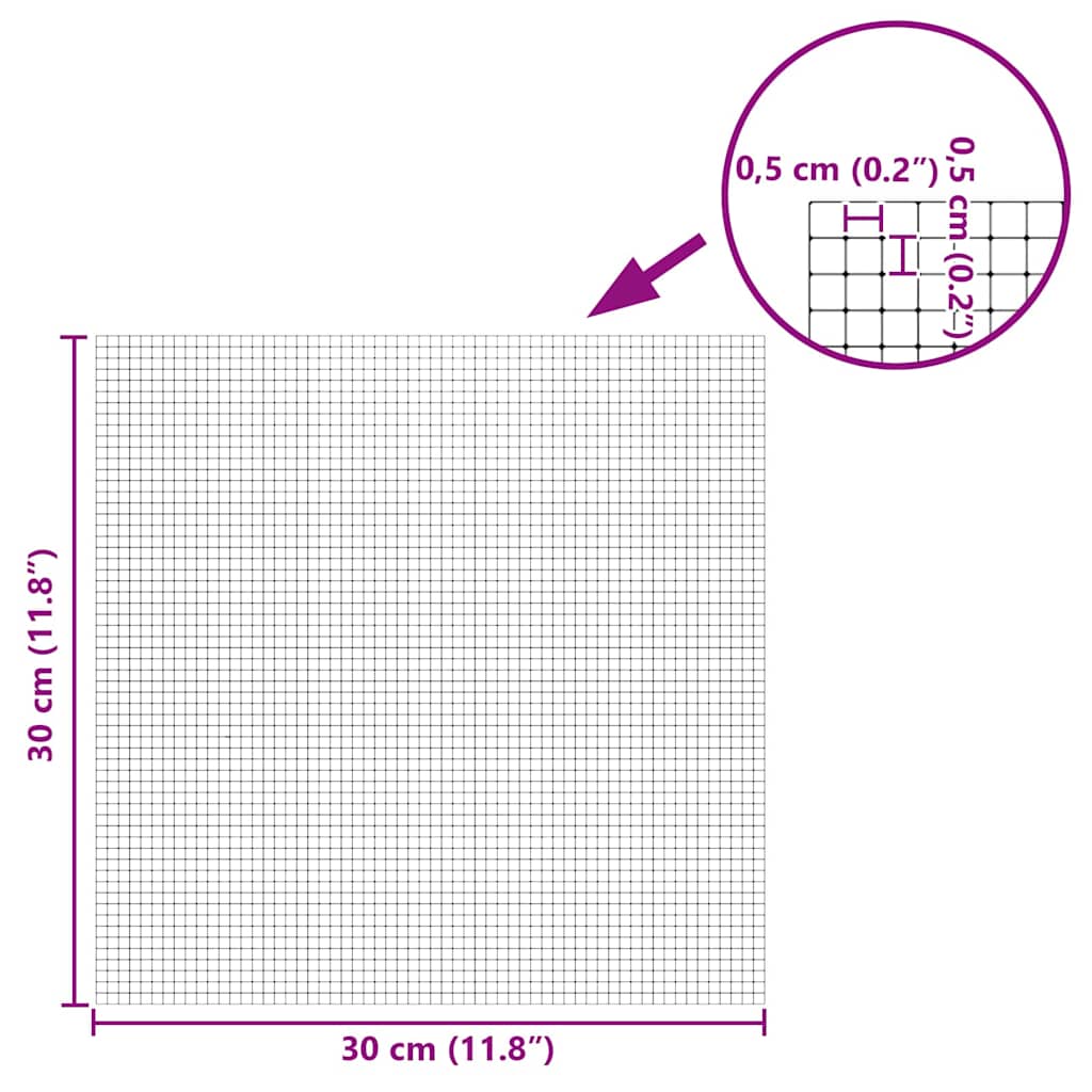 vidaXL Lustro Mozaikowe Geometryczny 3 pcs Srebrny 30 x 30 cm Szkło