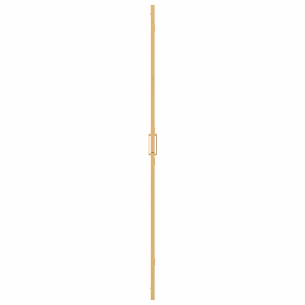 vidaXL Ściana prysznicowa Walk-In złoty 70 x 6,5 x 190 cm