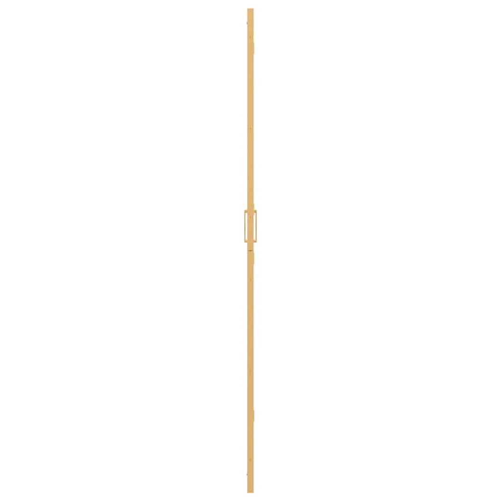 vidaXL Ściana prysznicowa Walk-In złoty 120 x 6,5 x 190 cm