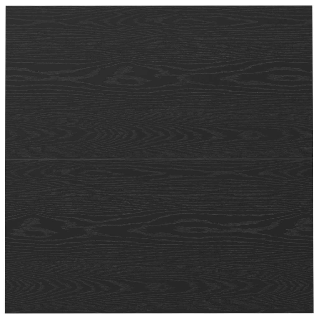 vidaXL Stolik kawowy Czarny dąb 100 x 100 x 40 cm