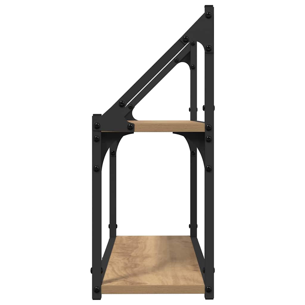 vidaXL Półka ścienna Do montażu na ścianie dąb artisan 60 x 21 x 51 cm