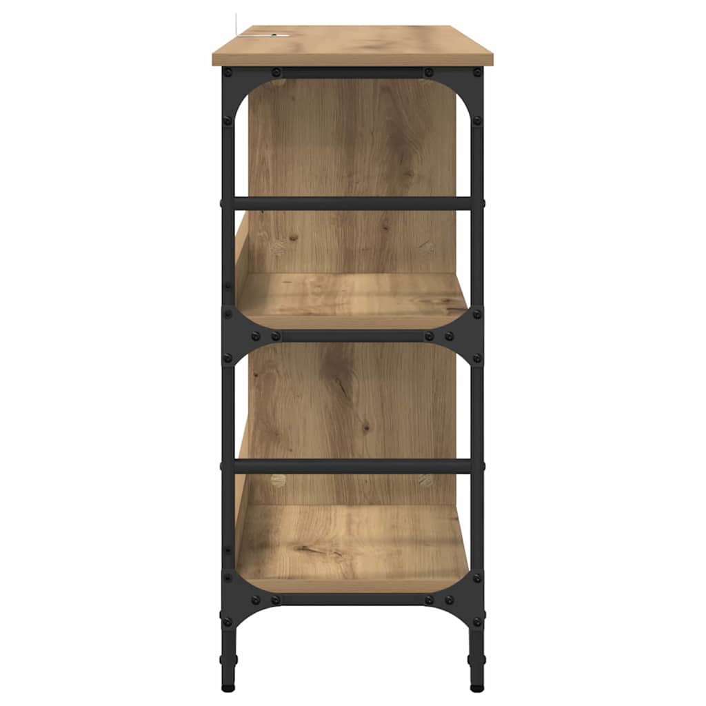 vidaXL Bufet Dąb rzemieślniczy 102 x 32 x 73,5 cm