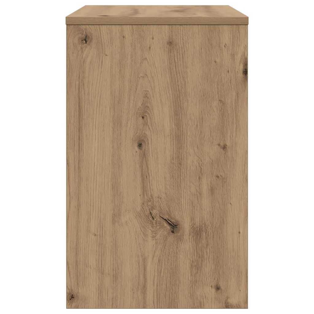 vidaXL Stolik kawowy 3 pcs Dąb rzemieślniczy Materiał drewnopochodny