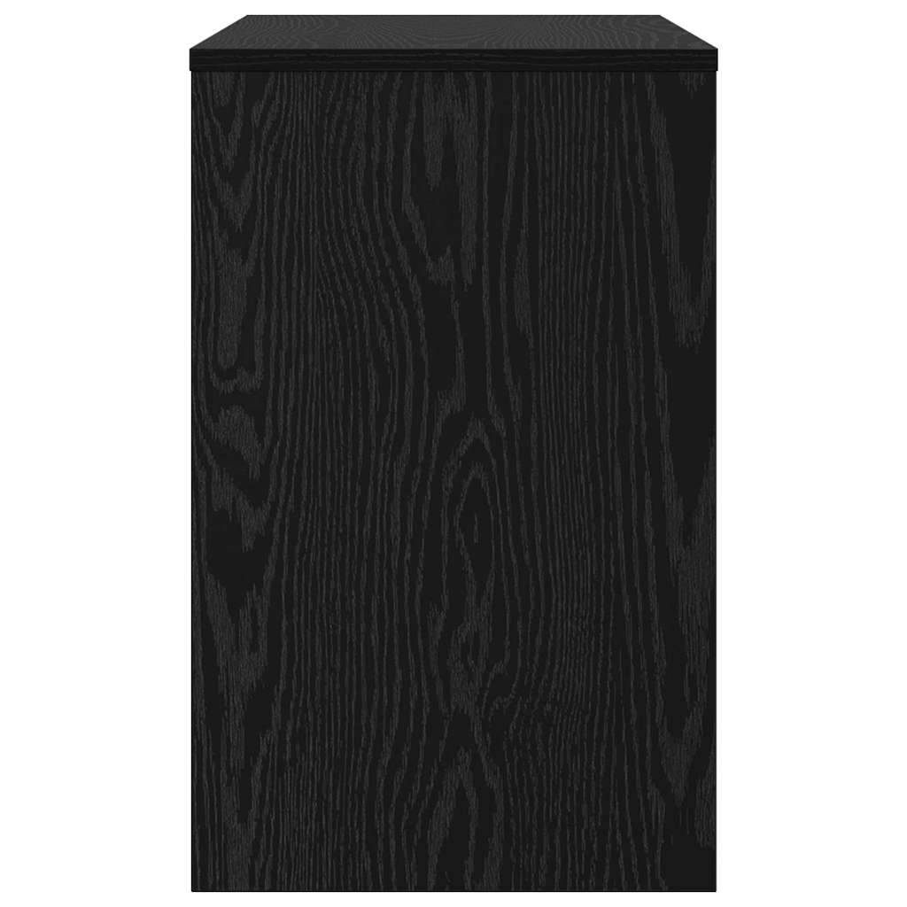 vidaXL Stolik kawowy 3 pcs Czarny Dąb Materiał drewnopochodny