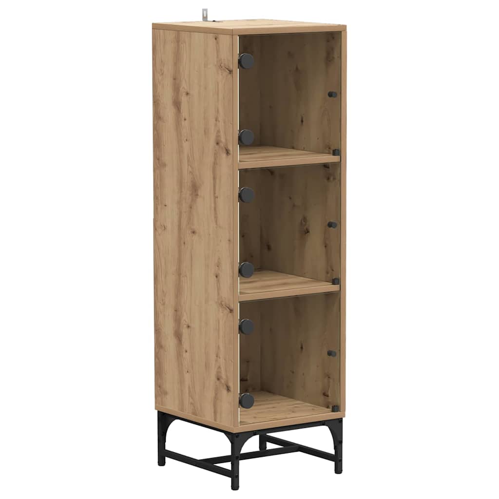 vidaXL Bufet Dąb rzemieślniczy 35 x 37 x 117 cm