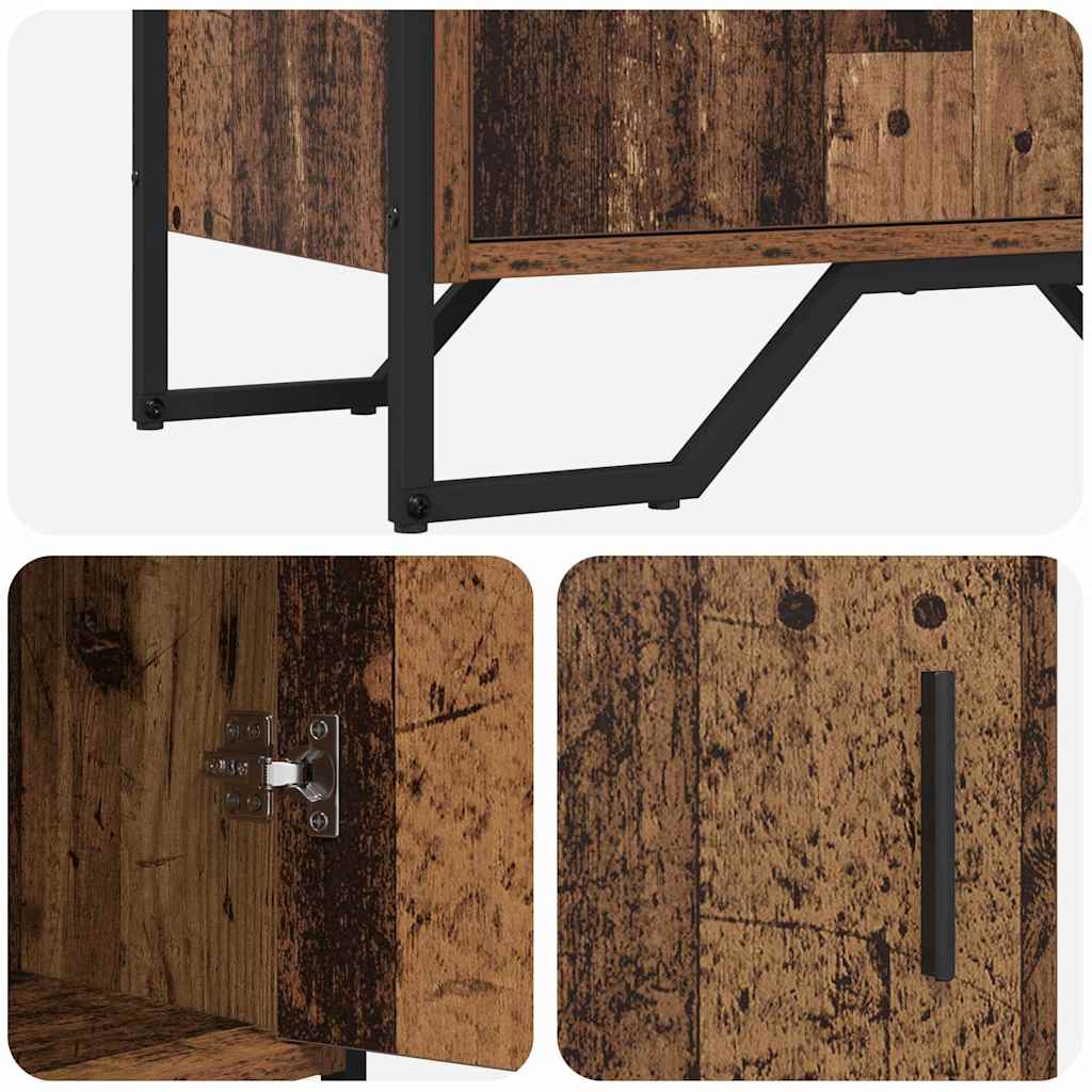 vidaXL Bufet Stare drewno 78 x 35 x 74.5 cm