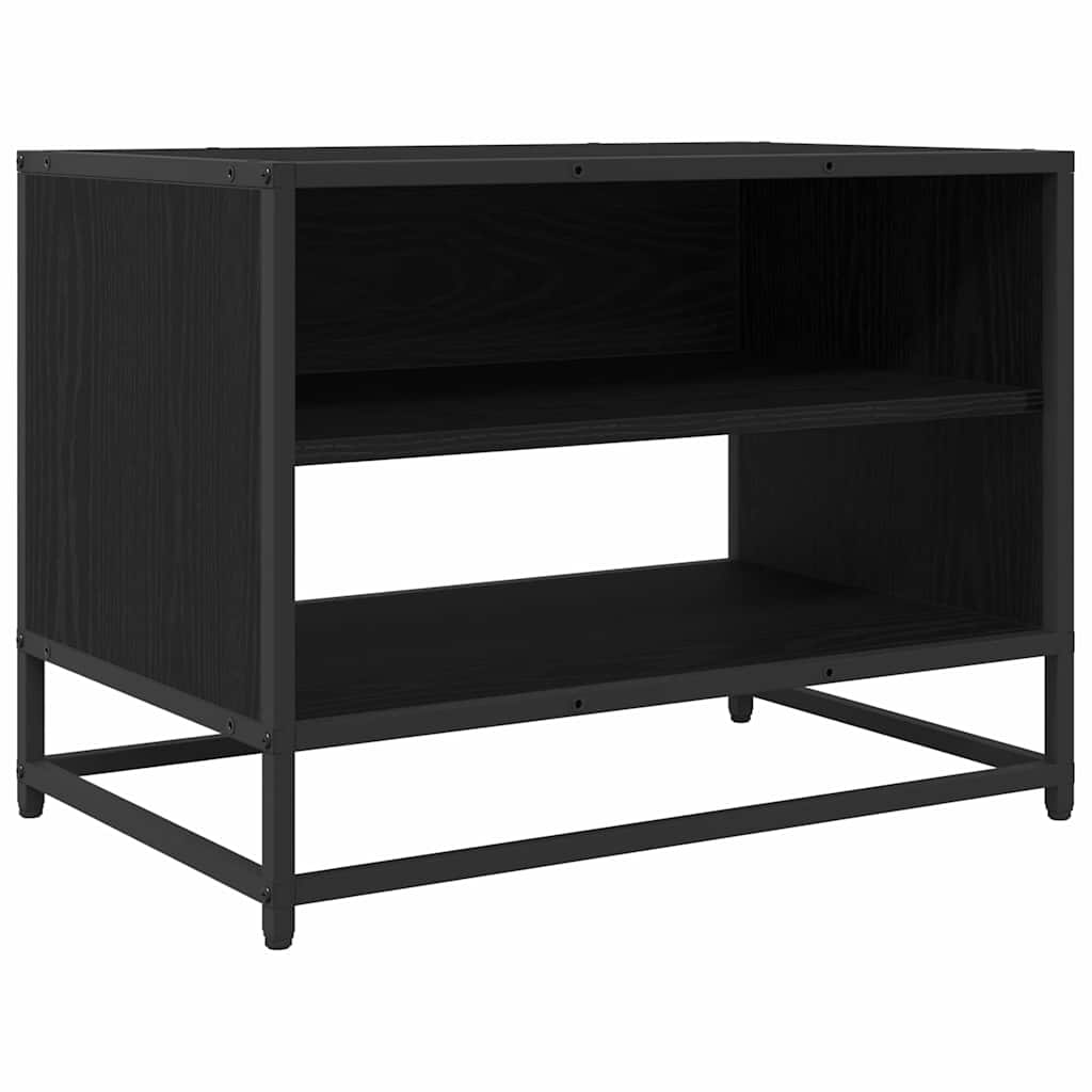 vidaXL Jednostki telewizyjne Czarny Dąb 61 x 40 x 46 cm