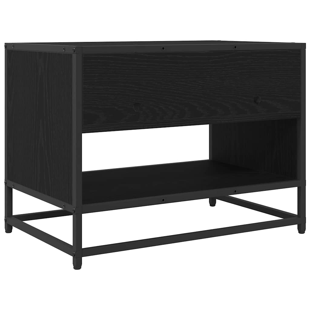 vidaXL Jednostki telewizyjne Czarny Dąb 61 x 40 x 46 cm