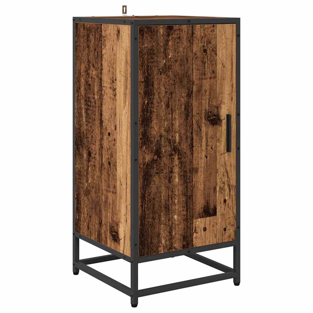 vidaXL Bufet Stare drewno 35,5 x 35 x 76 cm