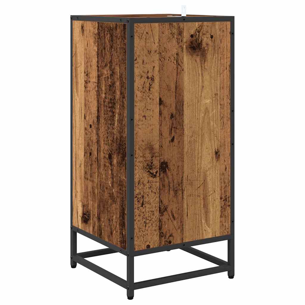 vidaXL Bufet Stare drewno 35,5 x 35 x 76 cm