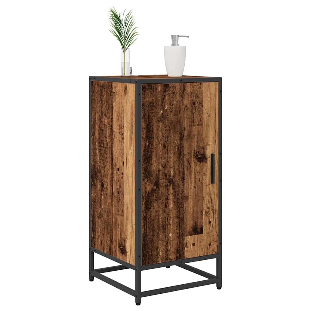 vidaXL Bufet Stare drewno 35,5 x 35 x 76 cm