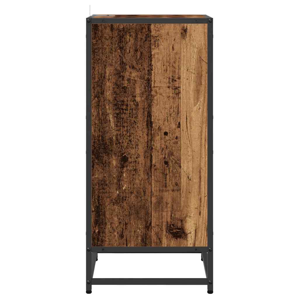 vidaXL Bufet Stare drewno 35,5 x 35 x 76 cm