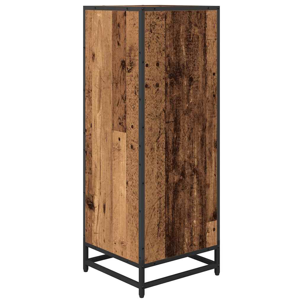 vidaXL Zestaw mebli łazienkowych Stare drewno 35 x 37,5 x 100 cm