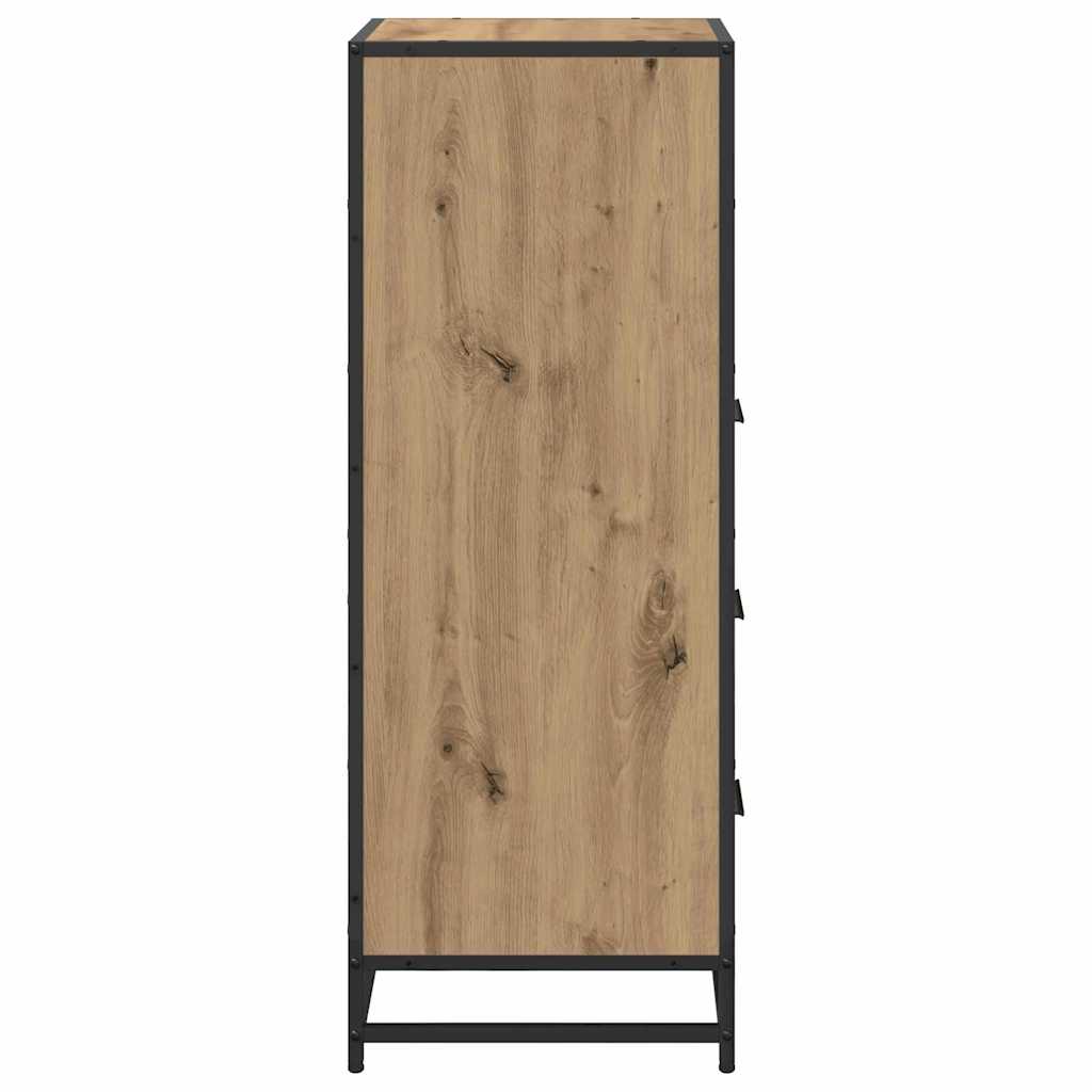 vidaXL Zestaw mebli łazienkowych Dąb rzemieślniczy 35 x 37,5 x 100 cm