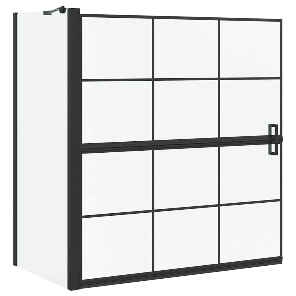 vidaXL Ścianka prysznicowa do kąpieli 116 x 68 x 128 cm