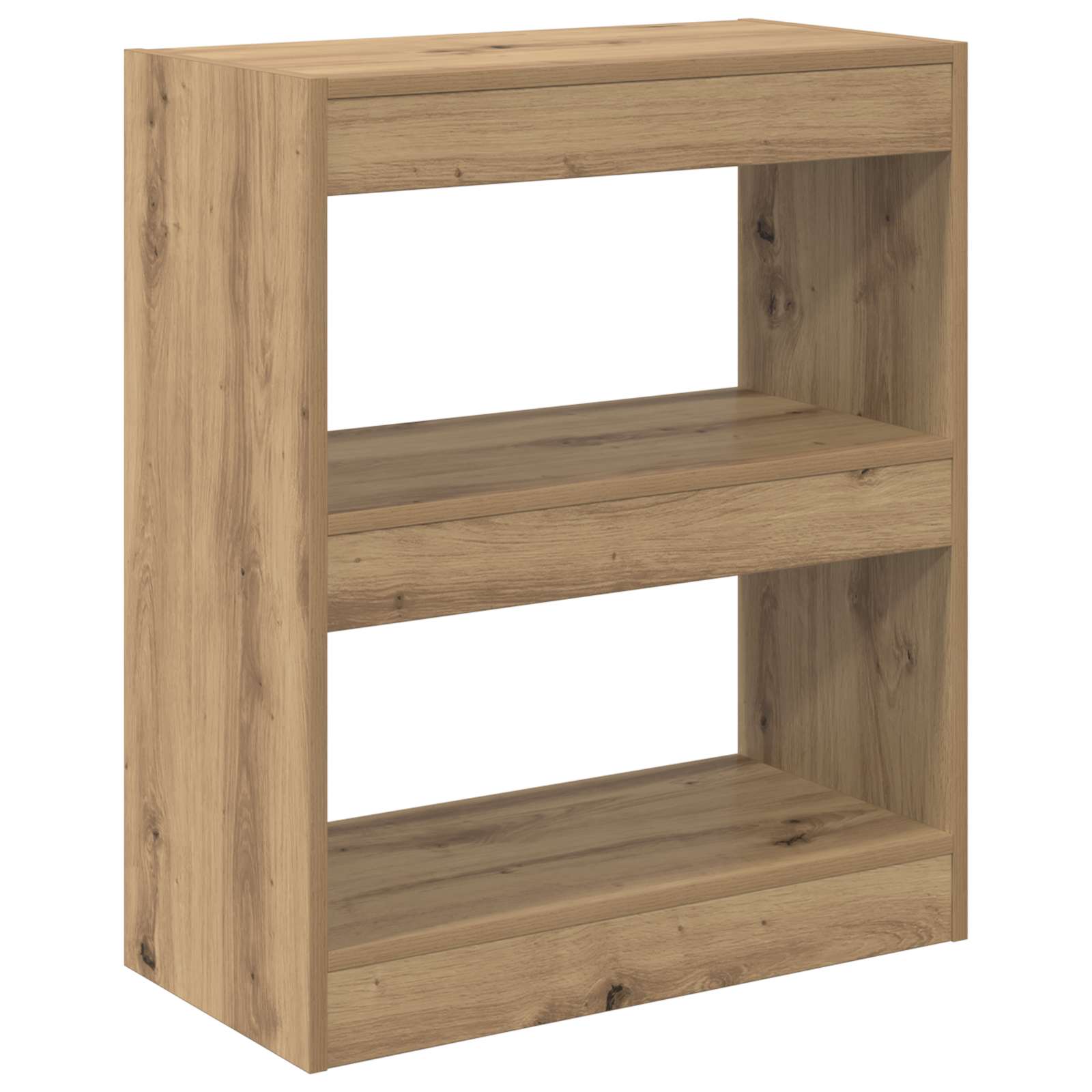 vidaXL Szafka na książki Dąb rzemieślniczy 60 x 30 x 72 cm