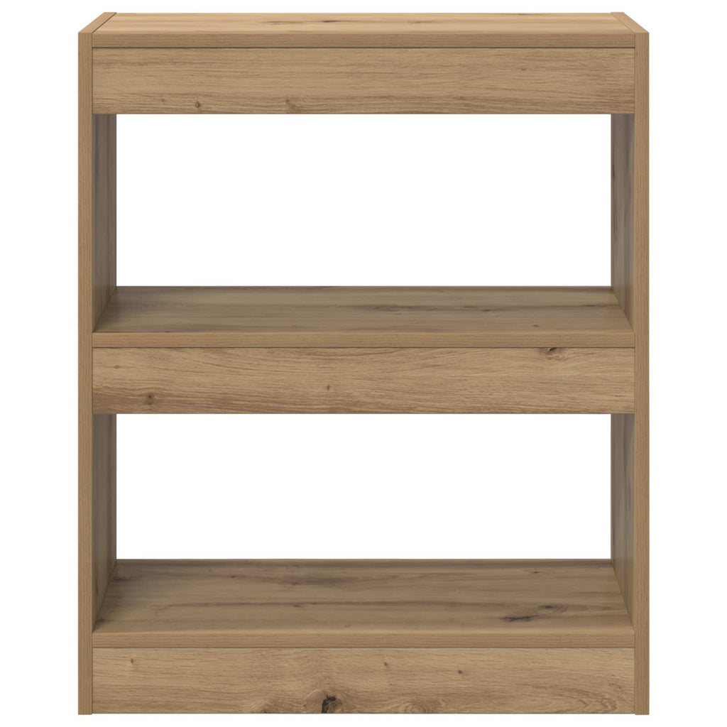 vidaXL Szafka na książki Dąb rzemieślniczy 60 x 30 x 72 cm