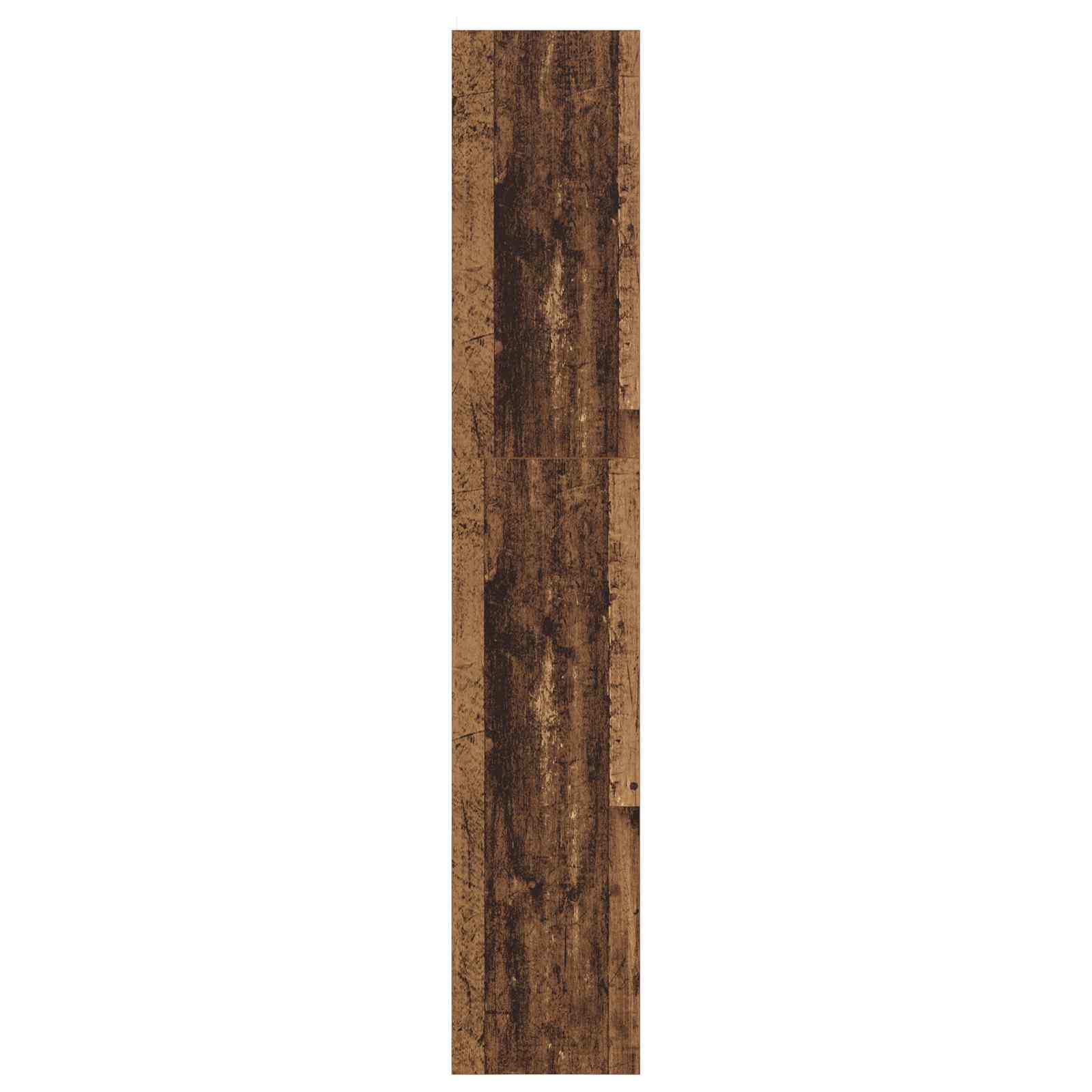 vidaXL Szafka na książki Stare drewno 60 x 30 x 166 cm