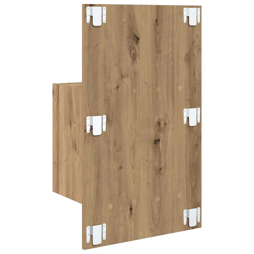 vidaXL Szafka Nocna 2 szt. Dąb rzemieślniczy 50 x 32.5 x 80cm