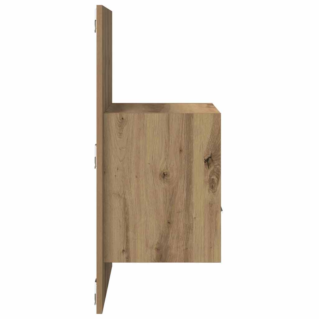 vidaXL Szafka Nocna 2 szt. Dąb rzemieślniczy 50 x 32.5 x 80cm