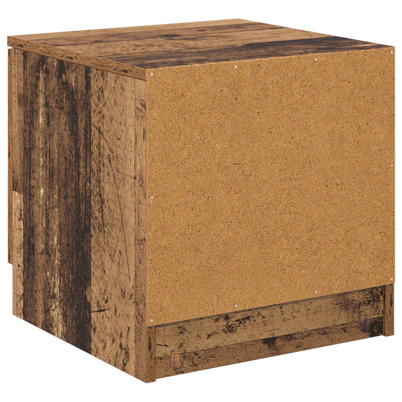 vidaXL Szafka pod łóżko z szufladą 2 pcs Stare drewno 40 x 39 x 40cm