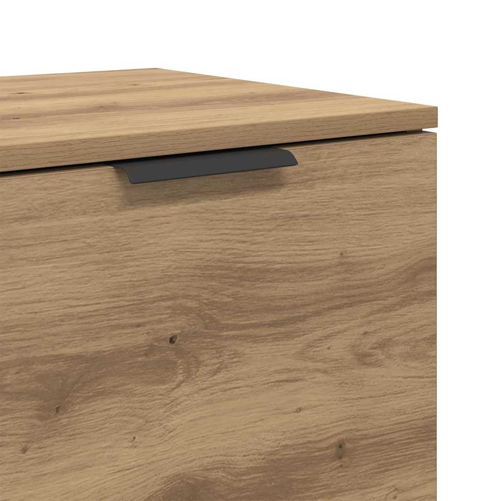 vidaXL Szafka pod łóżko 2 pcs Dąb rzemieślniczy 40 x 39 x 40cm