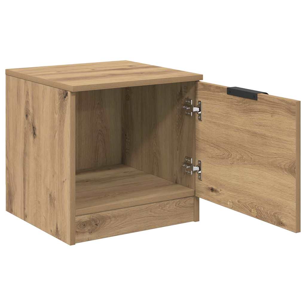vidaXL Szafka pod łóżko 2 pcs Dąb rzemieślniczy 40 x 39 x 40cm