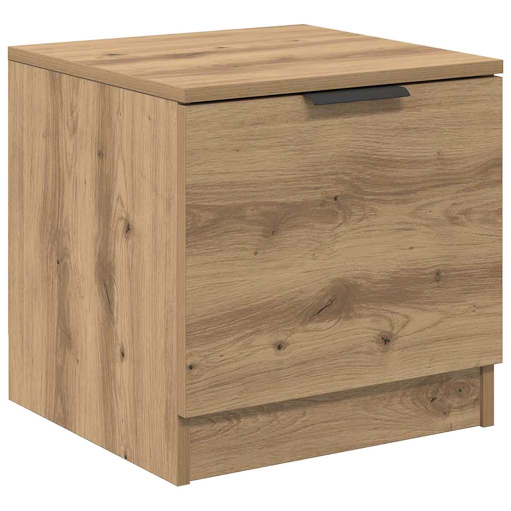 vidaXL Szafka pod łóżko 2 pcs Dąb rzemieślniczy 40 x 39 x 40cm