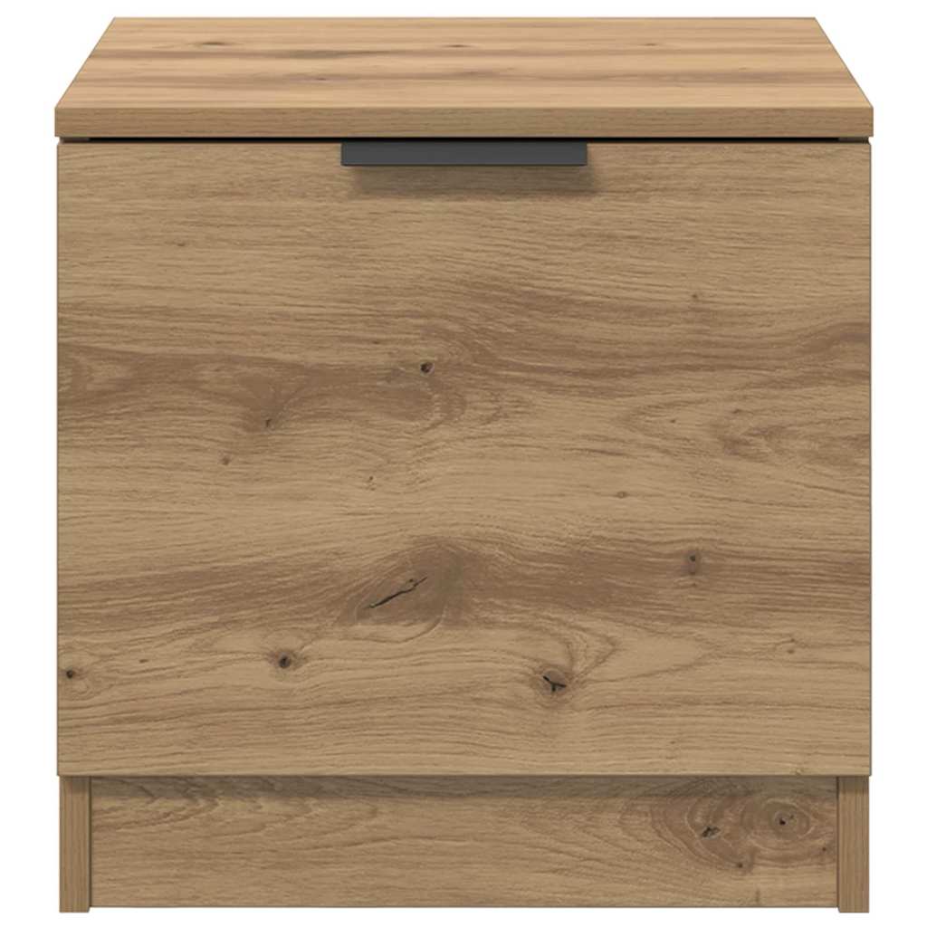 vidaXL Szafka pod łóżko 2 pcs Dąb rzemieślniczy 40 x 39 x 40cm
