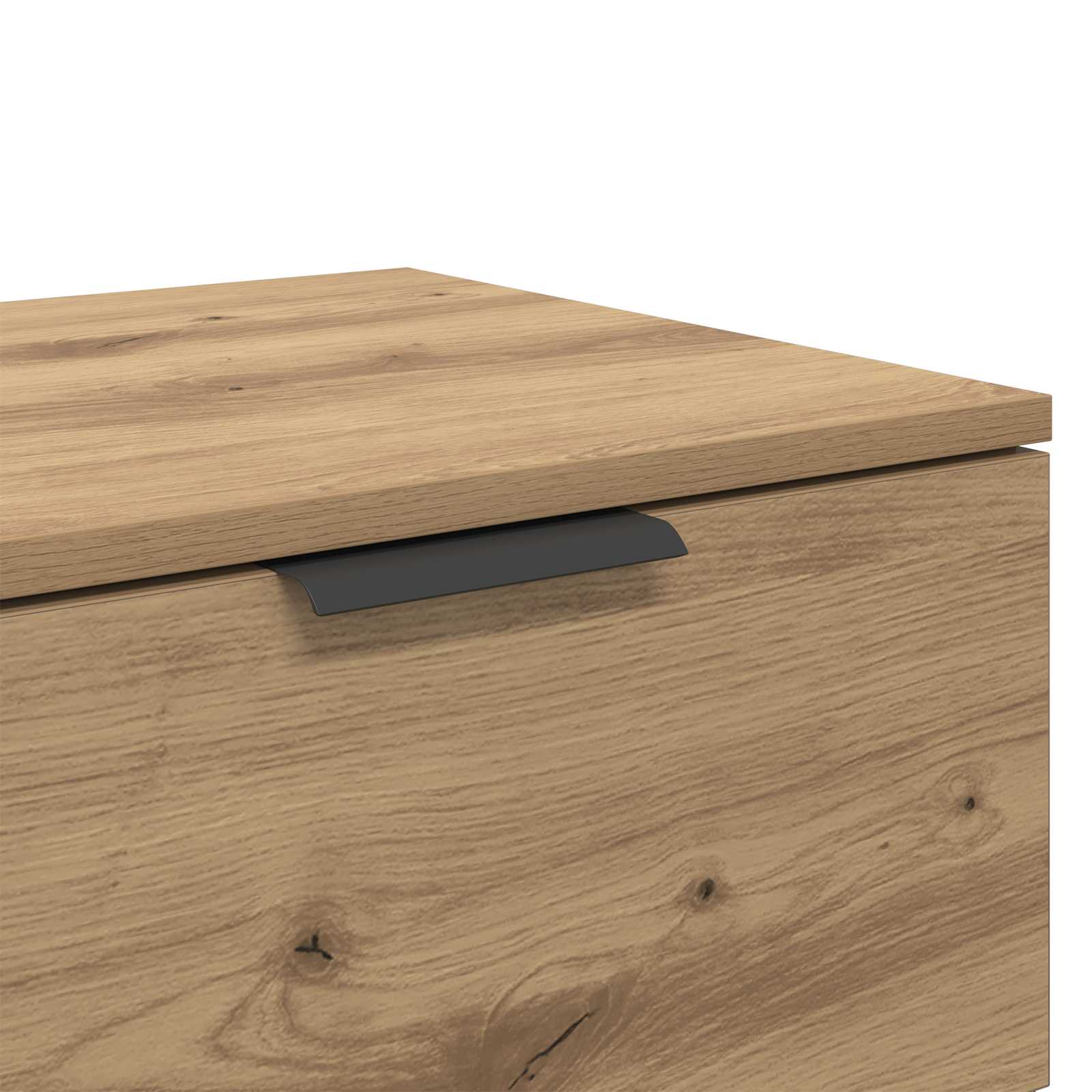 vidaXL Szafka Nocna z szufladą 2 pcs Dąb rzemieślniczy 45 x 39 x 50cm
