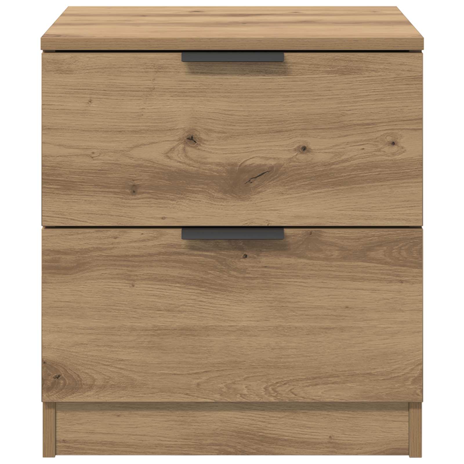 vidaXL Szafka Nocna z szufladą 2 pcs Dąb rzemieślniczy 45 x 39 x 50cm