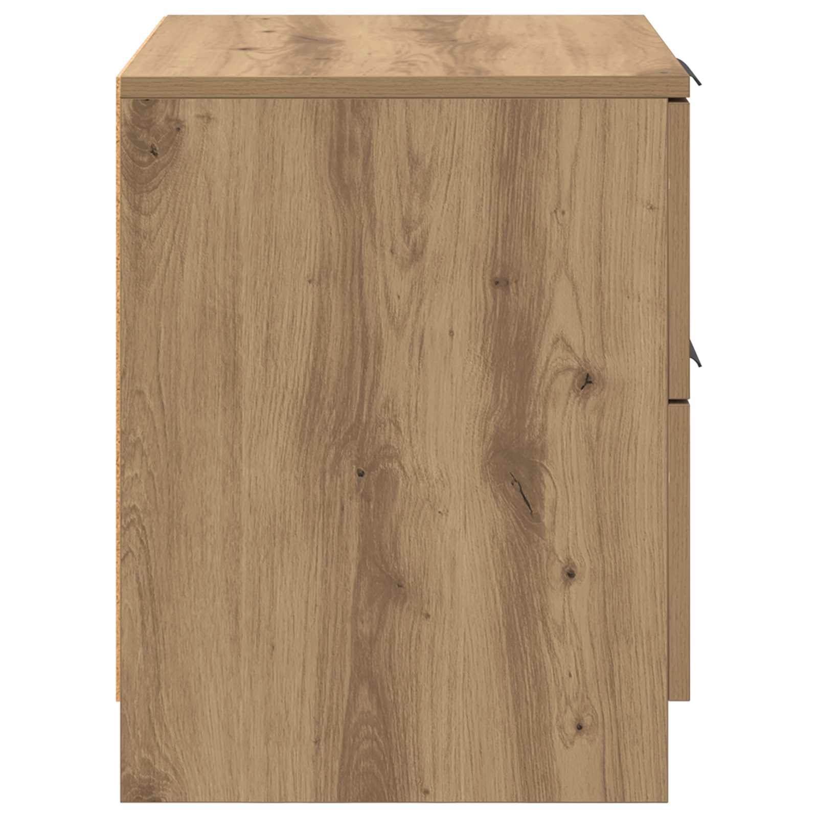 vidaXL Szafka Nocna z szufladą 2 pcs Dąb rzemieślniczy 45 x 39 x 50cm