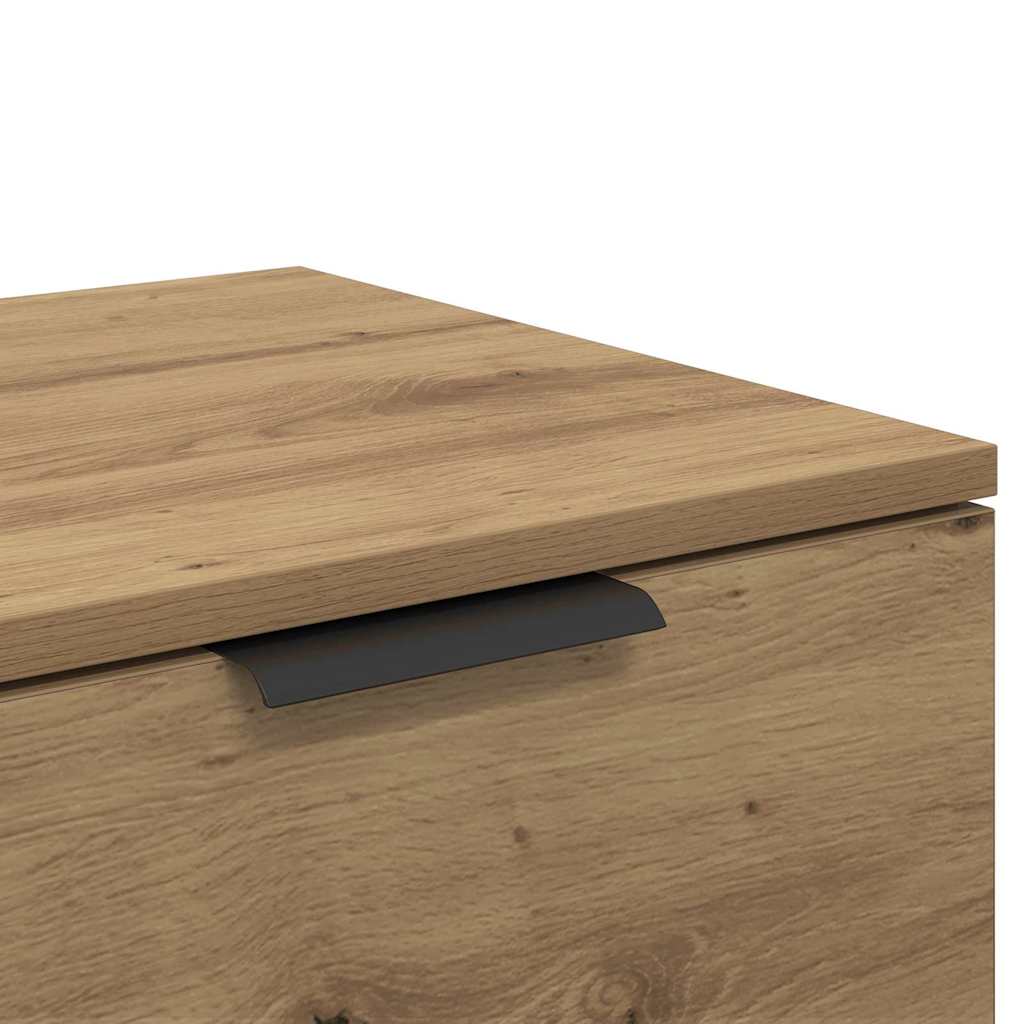 vidaXL Szafka pod łóżko 2 pcs Dąb rzemieślniczy 40 x 39 x 40cm