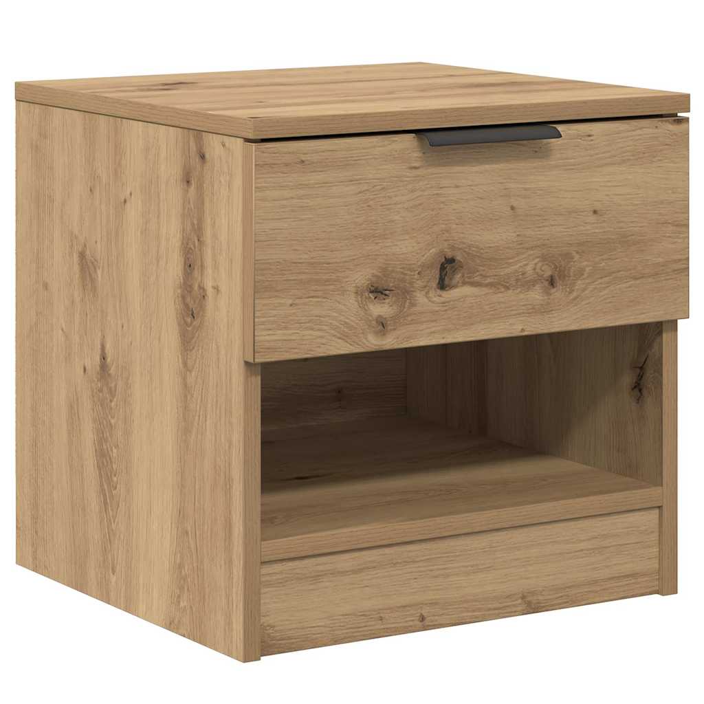 vidaXL Szafka pod łóżko 2 pcs Dąb rzemieślniczy 40 x 39 x 40cm