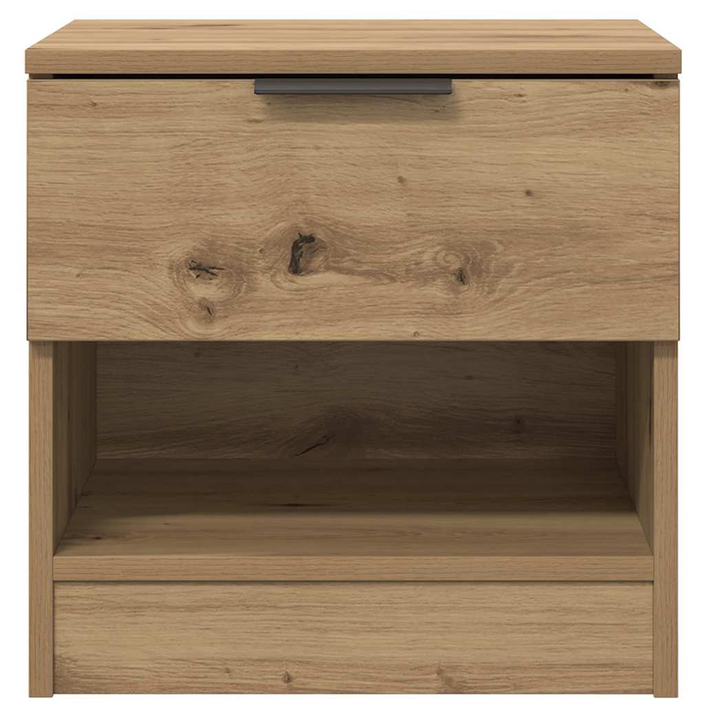 vidaXL Szafka pod łóżko 2 pcs Dąb rzemieślniczy 40 x 39 x 40cm