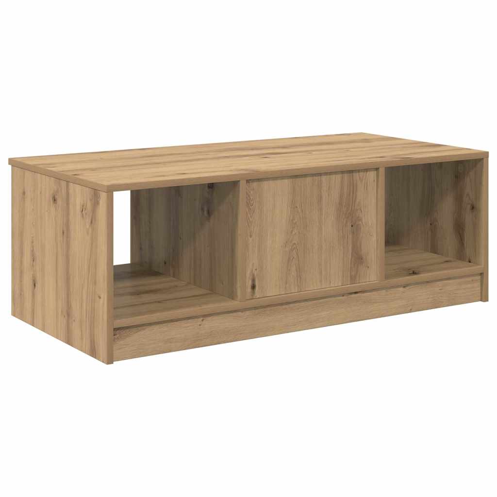vidaXL Stolik kawowy z szufladą Dąb rzemieślniczy 102 x 50 x 36cm