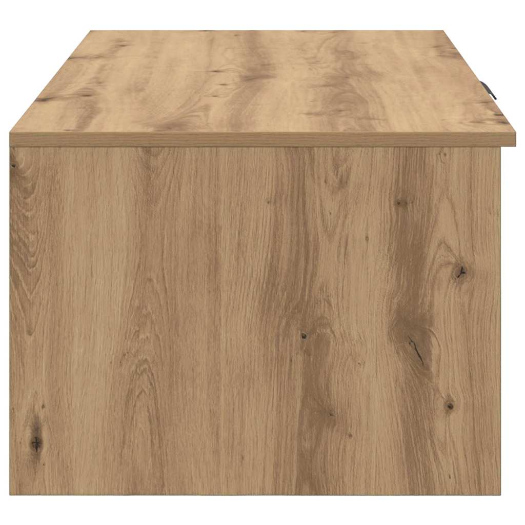 vidaXL Stolik kawowy z szufladą Dąb rzemieślniczy 102 x 50 x 36cm