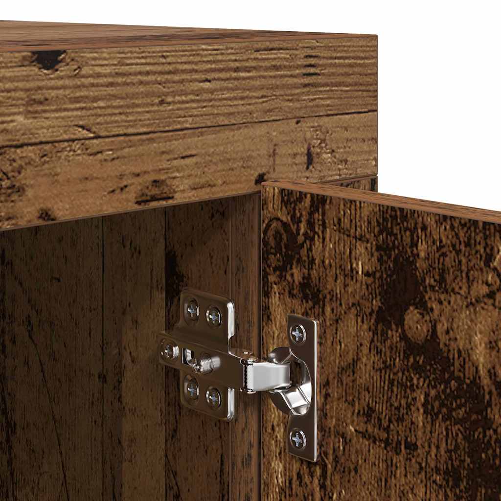 vidaXL Szafka pod telewizor Stare drewno 102 x 35 x 45 cm