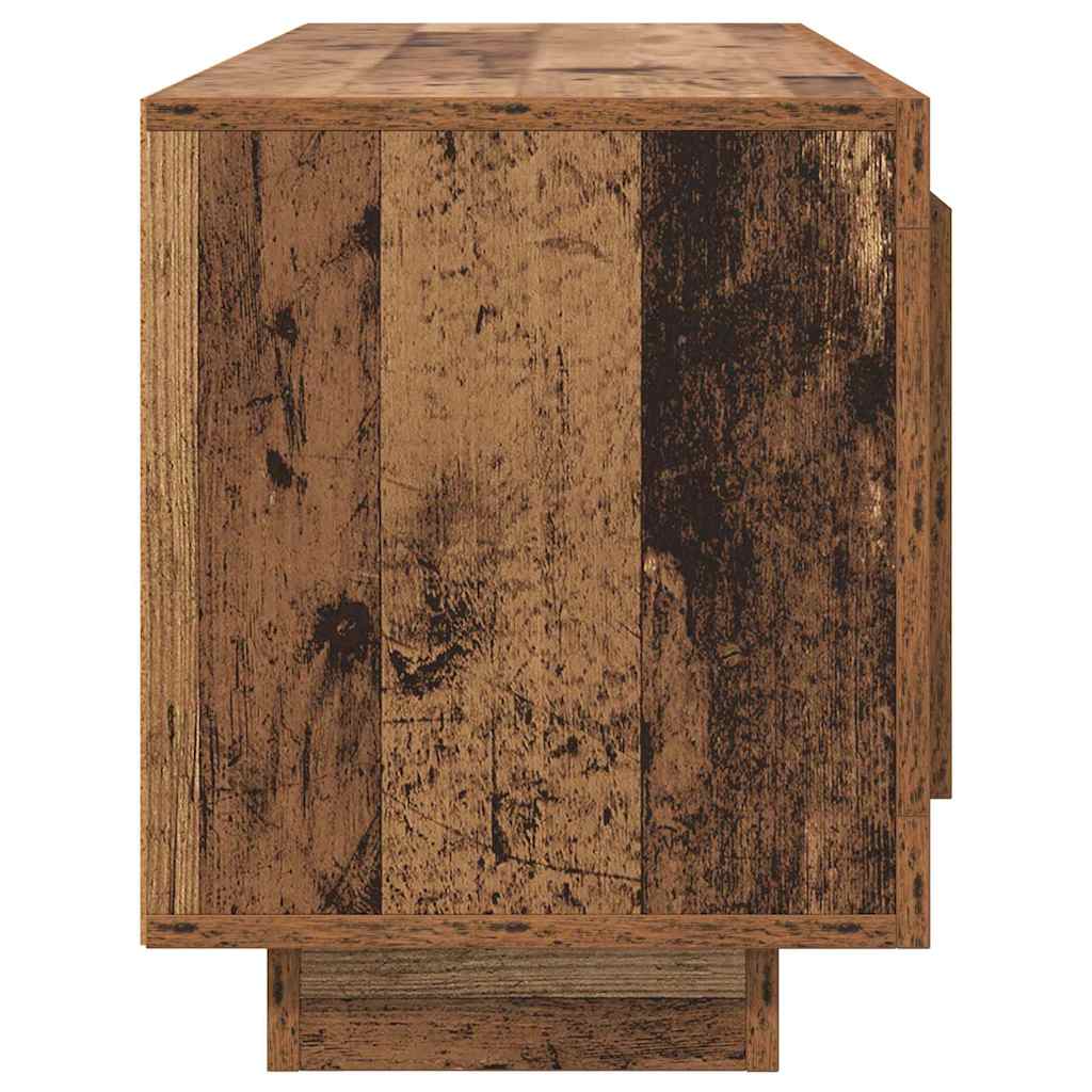 vidaXL Szafka pod telewizor Stare drewno 102 x 35 x 45 cm