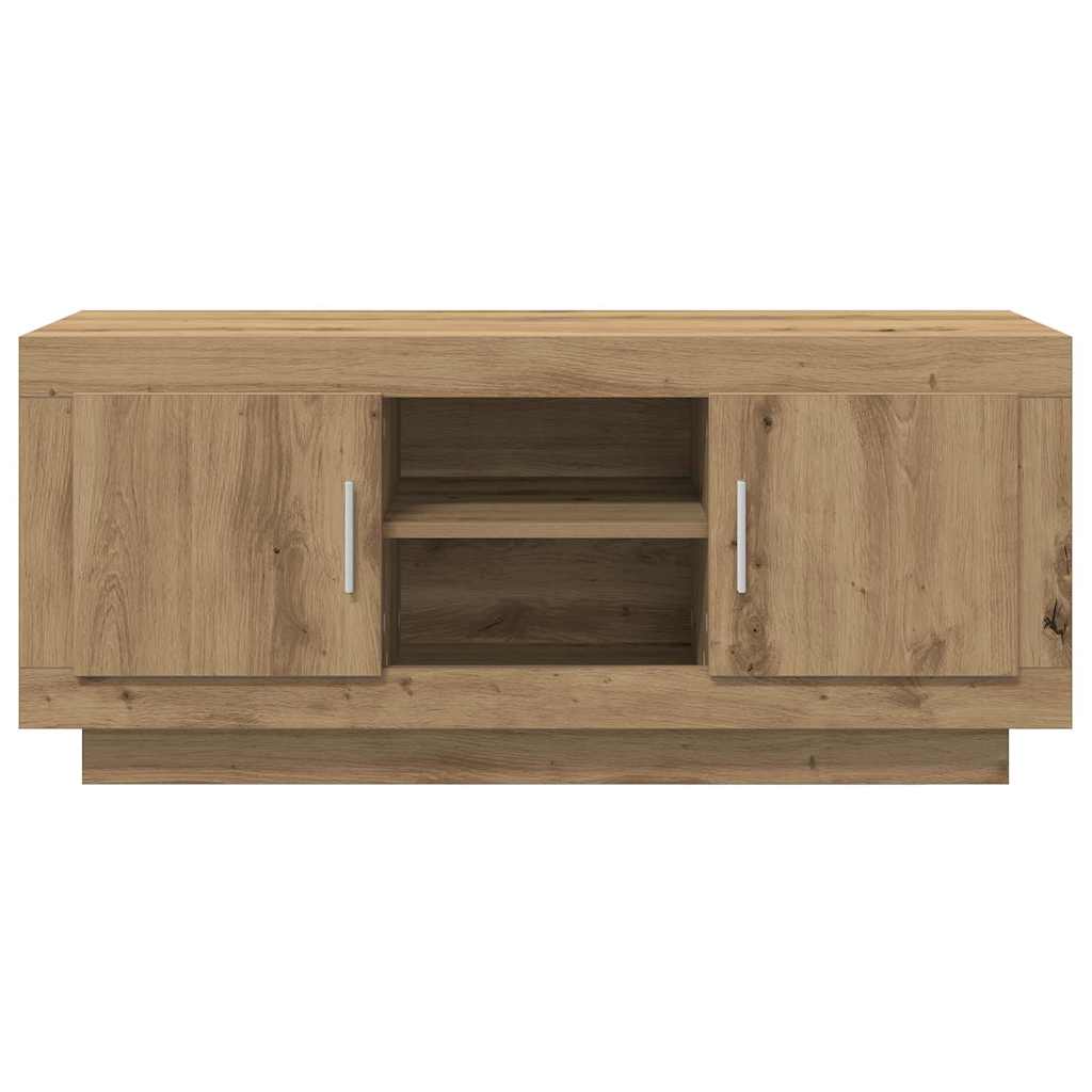 vidaXL Szafka pod telewizor Dąb rzemieślniczy 102 x 35 x 45 cm