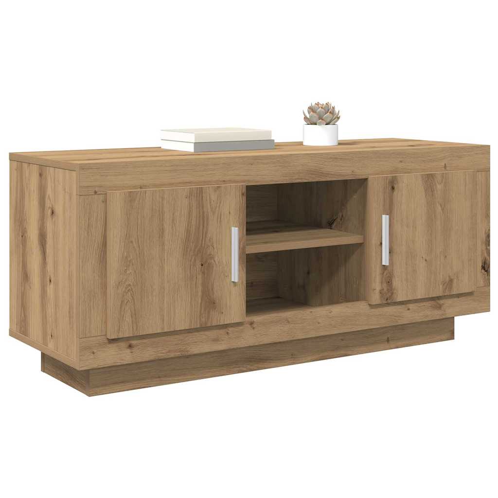 vidaXL Szafka pod telewizor Dąb rzemieślniczy 102 x 35 x 45 cm