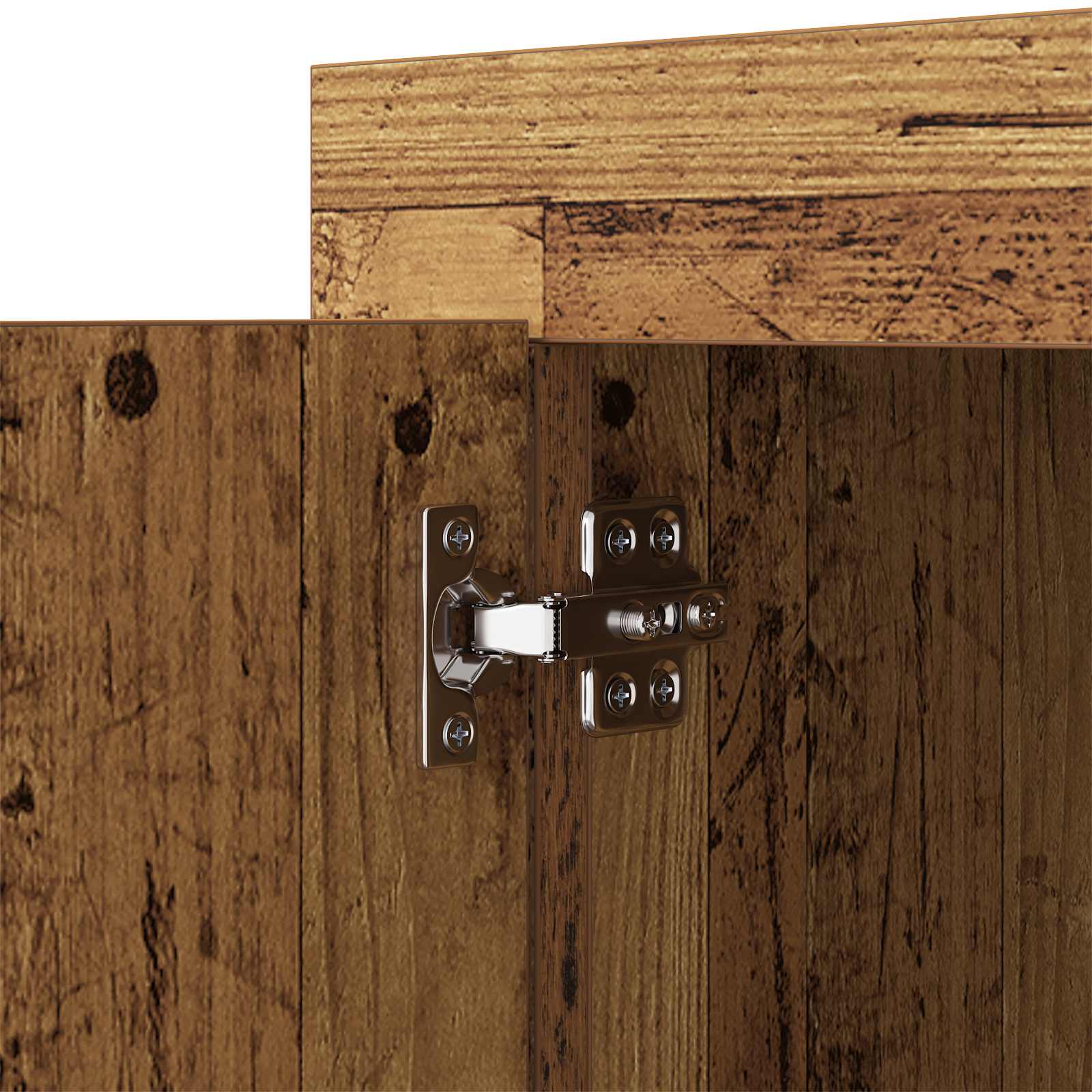 vidaXL Bufet Stare drewno 80 x 40 x 75 cm Materiał drewnopochodny