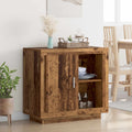 vidaXL Bufet Stare drewno 80 x 40 x 75 cm Materiał drewnopochodny