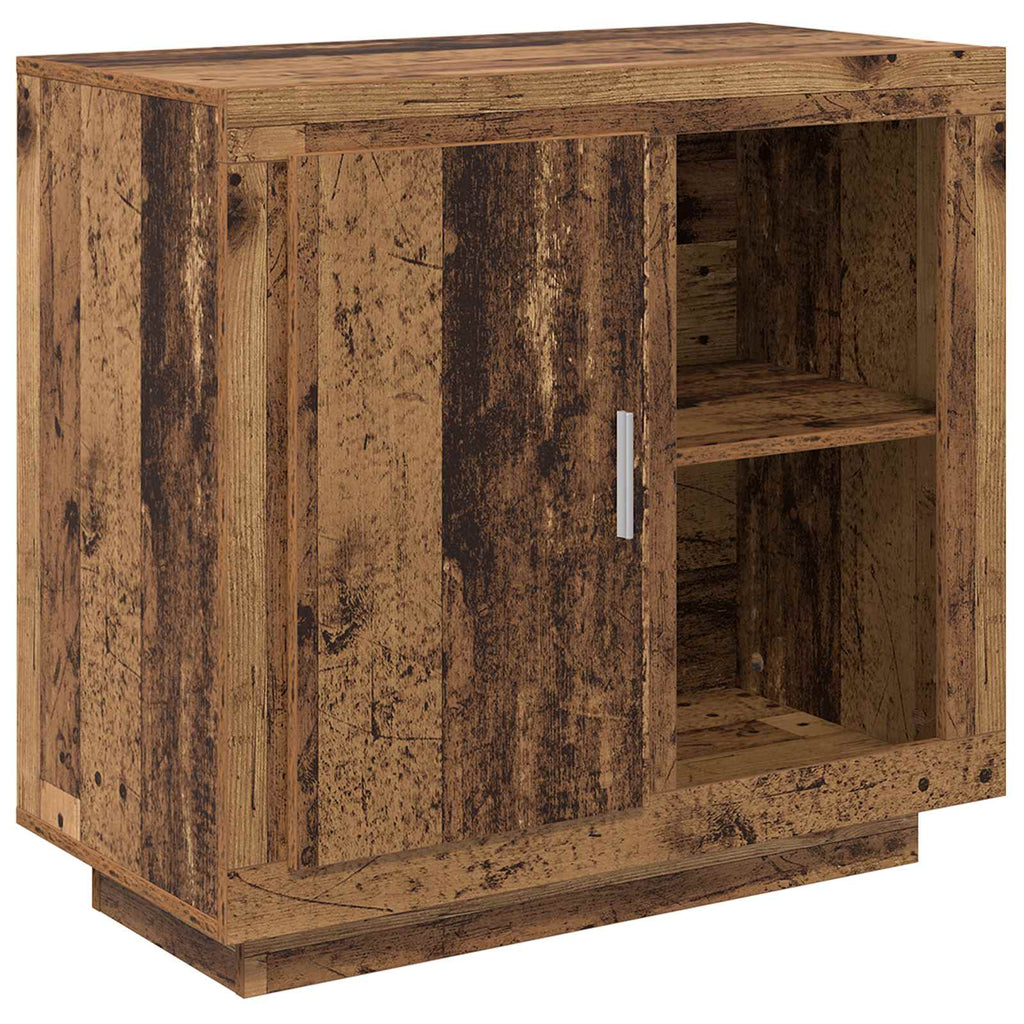 vidaXL Bufet Stare drewno 80 x 40 x 75 cm Materiał drewnopochodny