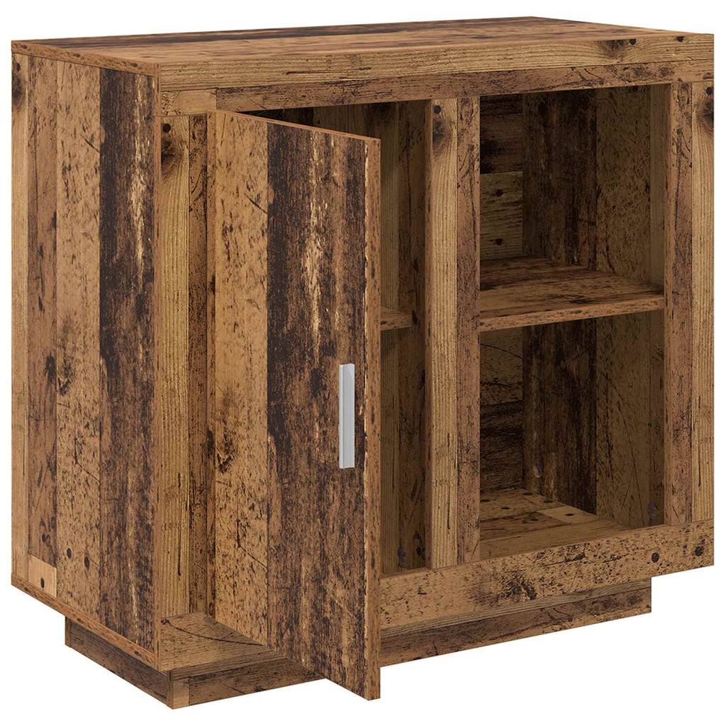 vidaXL Bufet Stare drewno 80 x 40 x 75 cm Materiał drewnopochodny
