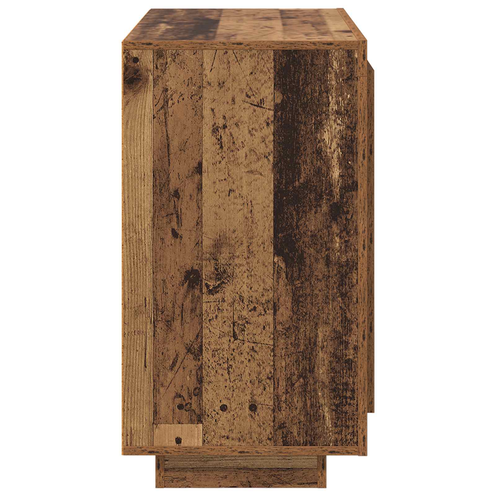vidaXL Bufet Stare drewno 80 x 40 x 75 cm Materiał drewnopochodny