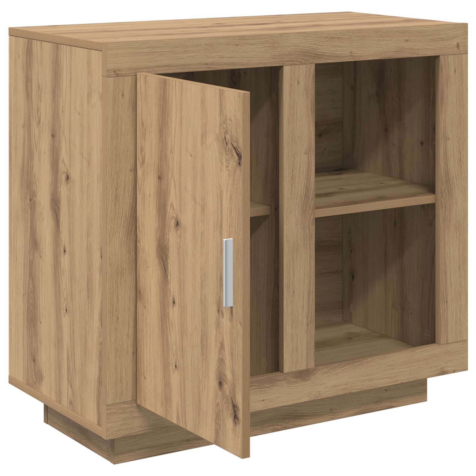 vidaXL Bufet Dąb rzemieślniczy 80 x 40 x 75 cm Materiał drewnopochodny