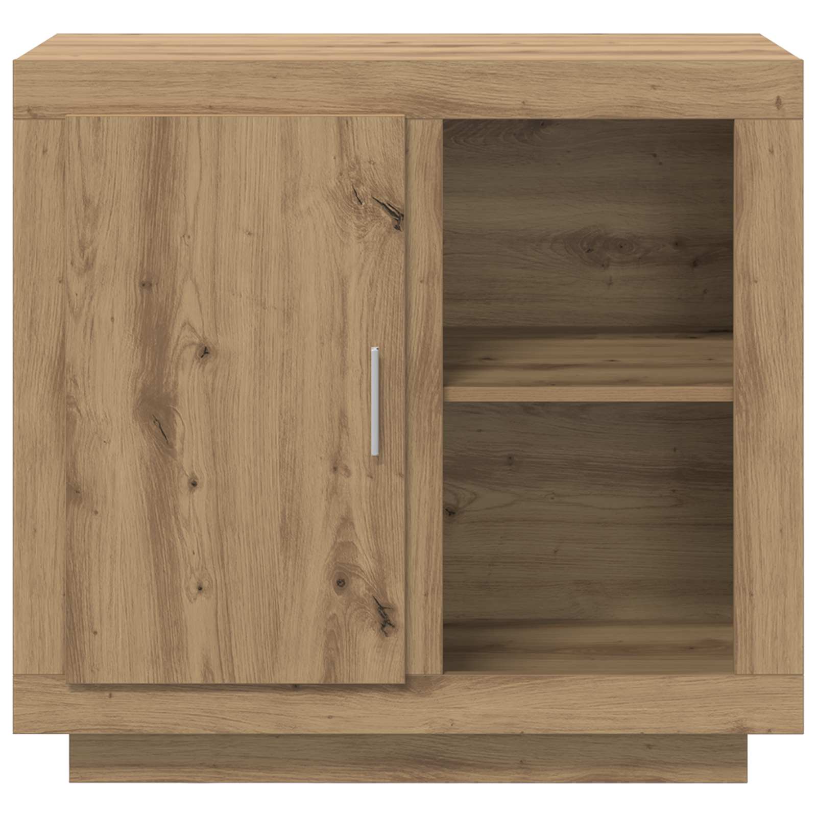 vidaXL Bufet Dąb rzemieślniczy 80 x 40 x 75 cm Materiał drewnopochodny
