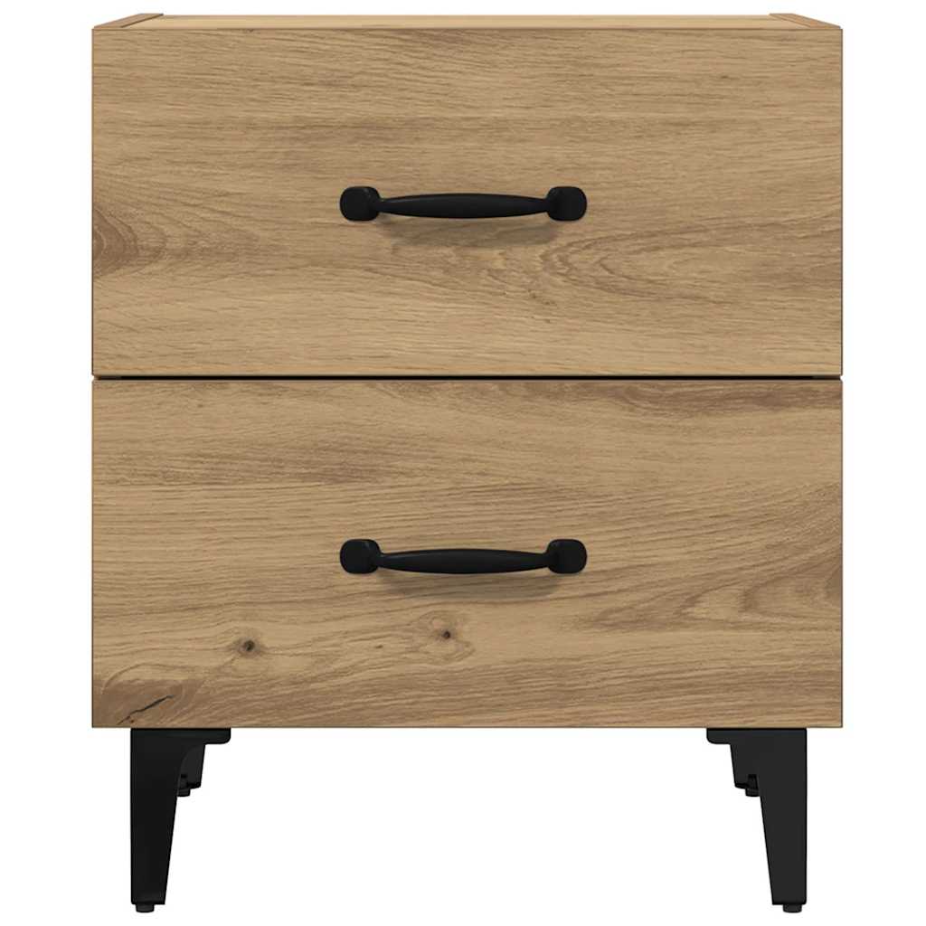 vidaXL Szafka pod łóżko z szufladą Dąb rzemieślniczy 40 x 35 x 47,5 cm